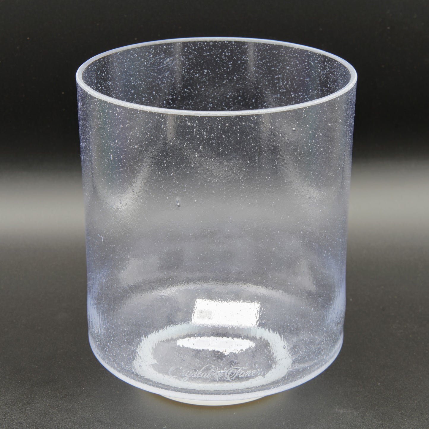 Crystal Tones 6" Androgynous Indium Quartz Crystal Singing Bowl (A#4+15)