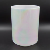 Crystal Tones 6" Mother of Platinum Quartz Crystal Singing Bowl (F#4+30)