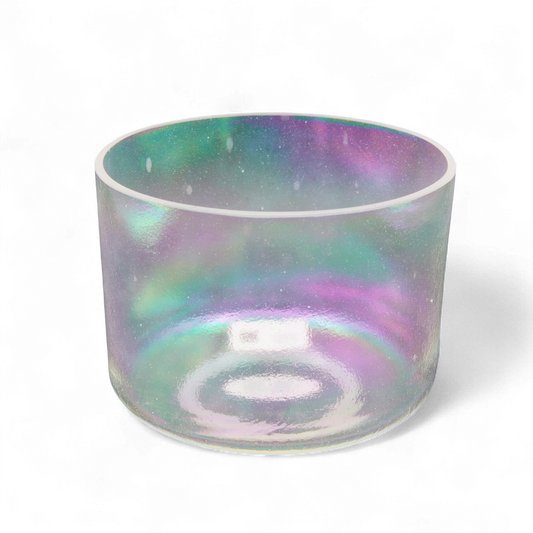 Crystal Tones 6" Platinum Quartz Crystal Singing Bowl (D5-40)
