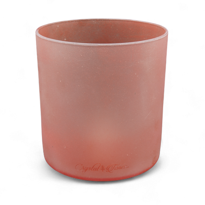 Crystal Tones 6" Pink Himalayan Salt Quartz Crystal Singing Bowl (A4+15)