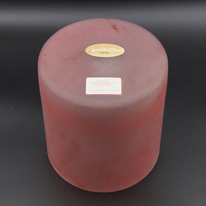 Crystal Tones 6" Pink Himalayan Salt Quartz Crystal Singing Bowl (A4+15)