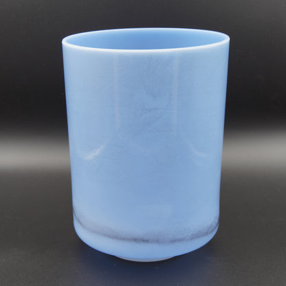 Crystal Tones 6" Egyptian Blue Quartz Crystal Singing Bowl (G#4+15)
