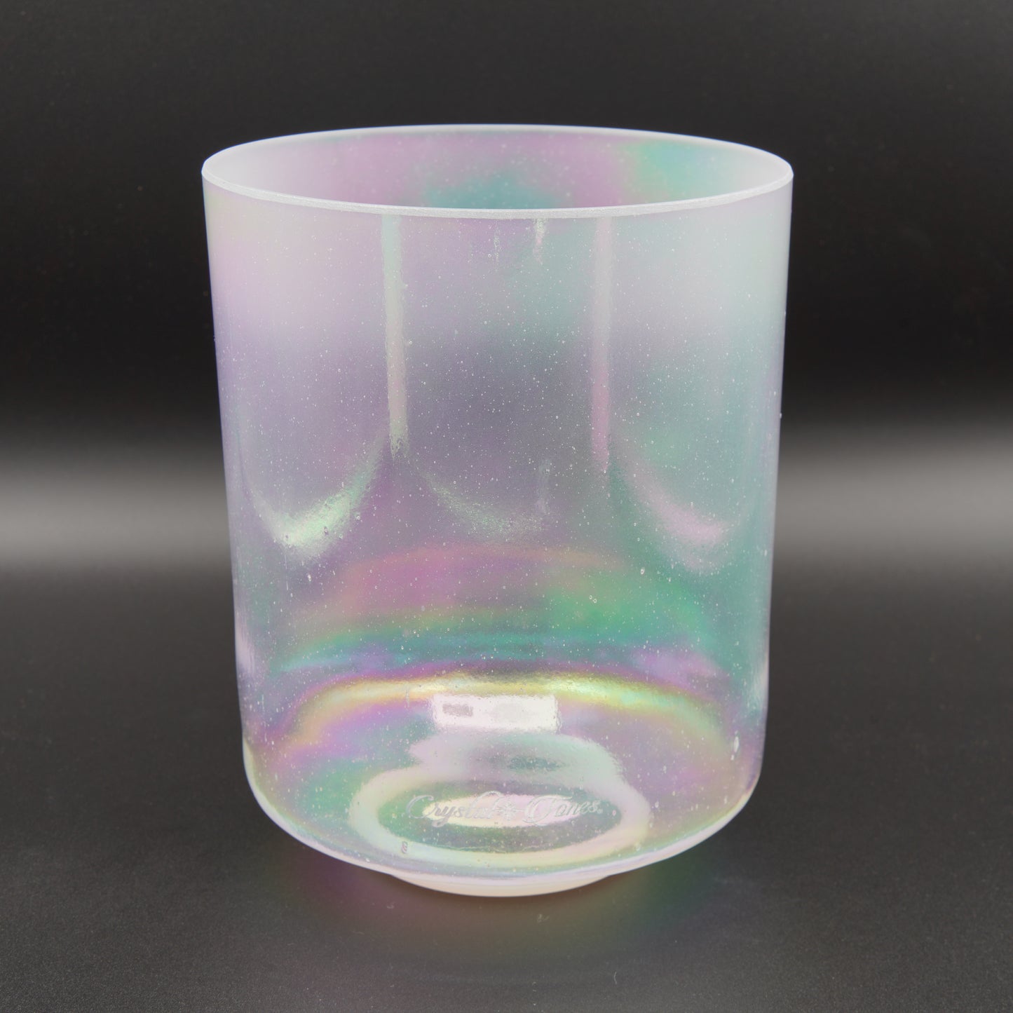 Crystal Tones 6" Platinum Quartz Crystal Singing Bowl (F#4-15)