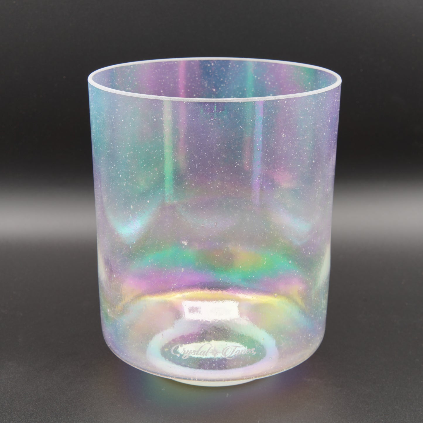 Crystal Tones 6" Platinum Quartz Crystal Singing Bowl (D#4-20)