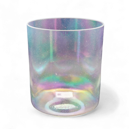Crystal Tones 6" Platinum Quartz Crystal Singing Bowl (D#4-20)