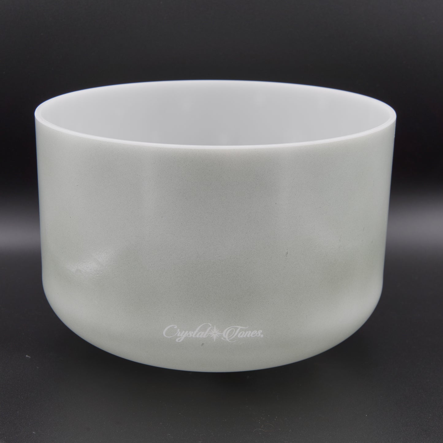 Crystal Tones 10" Sage Forest Gold Quartz Crystal Singing Bowl (B3+0)