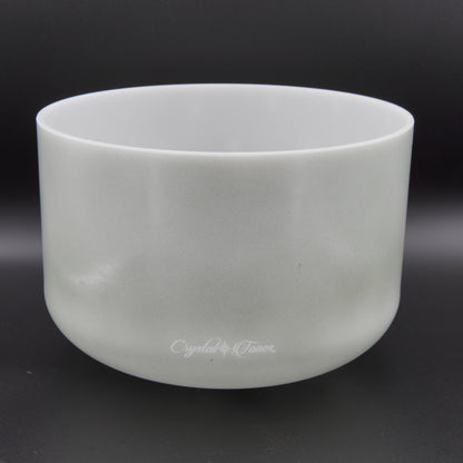 Crystal Tones 10" Sage Forest Gold Quartz Crystal Singing Bowl (B3+0)