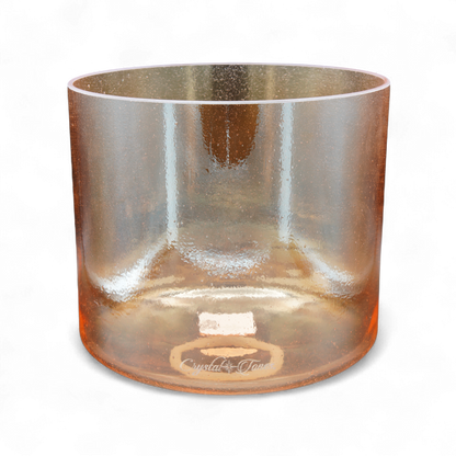 Crystal Tones 9" Grandmother Quartz Crystal Singing Bowl (A#3-35)