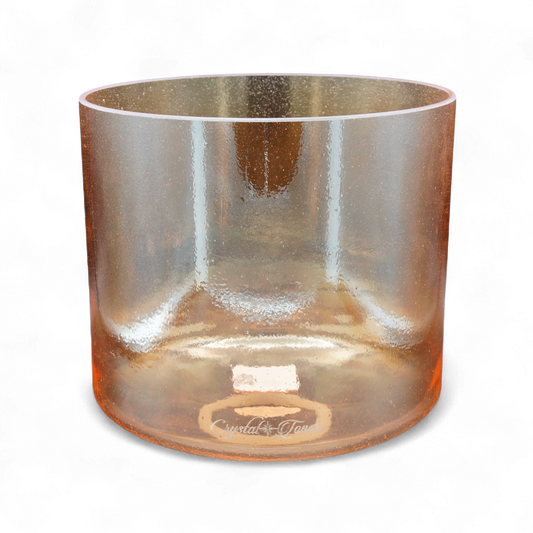 Crystal Tones 9" Grandmother Quartz Crystal Singing Bowl (A#3-35)