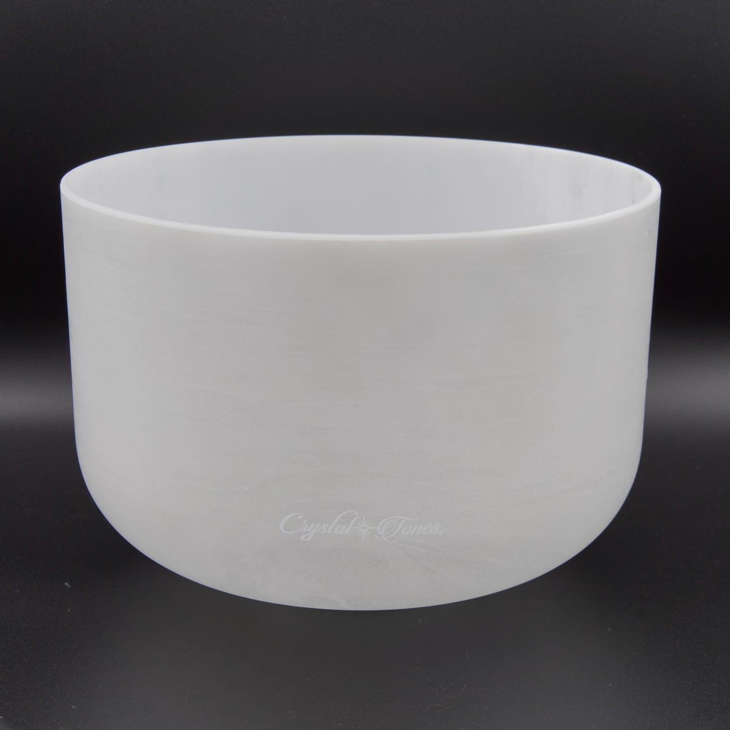 Crystal Tones 10" Platinum Quartz Crystal Singing Bowl (G#3-20)
