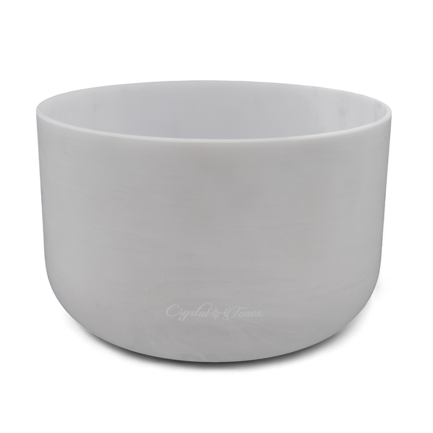 Crystal Tones 10" Platinum Quartz Crystal Singing Bowl (G#3-20)