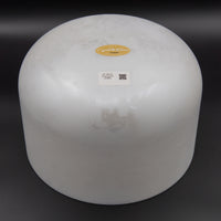 Crystal Tones 10" Platinum Quartz Crystal Singing Bowl (G#3-20)