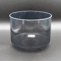 Crystal Tones 8" Shungite Clear Quartz Crystal Singing Bowl (G4+30)
