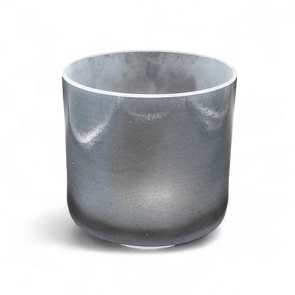 Crystal Tones 6" Shungite Clear Quartz Crystal Singing Bowl (C+15)
