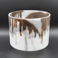 Crystal Tones 8" Yagna Clear Quartz Crystal Singing Bowl (F#4+45)