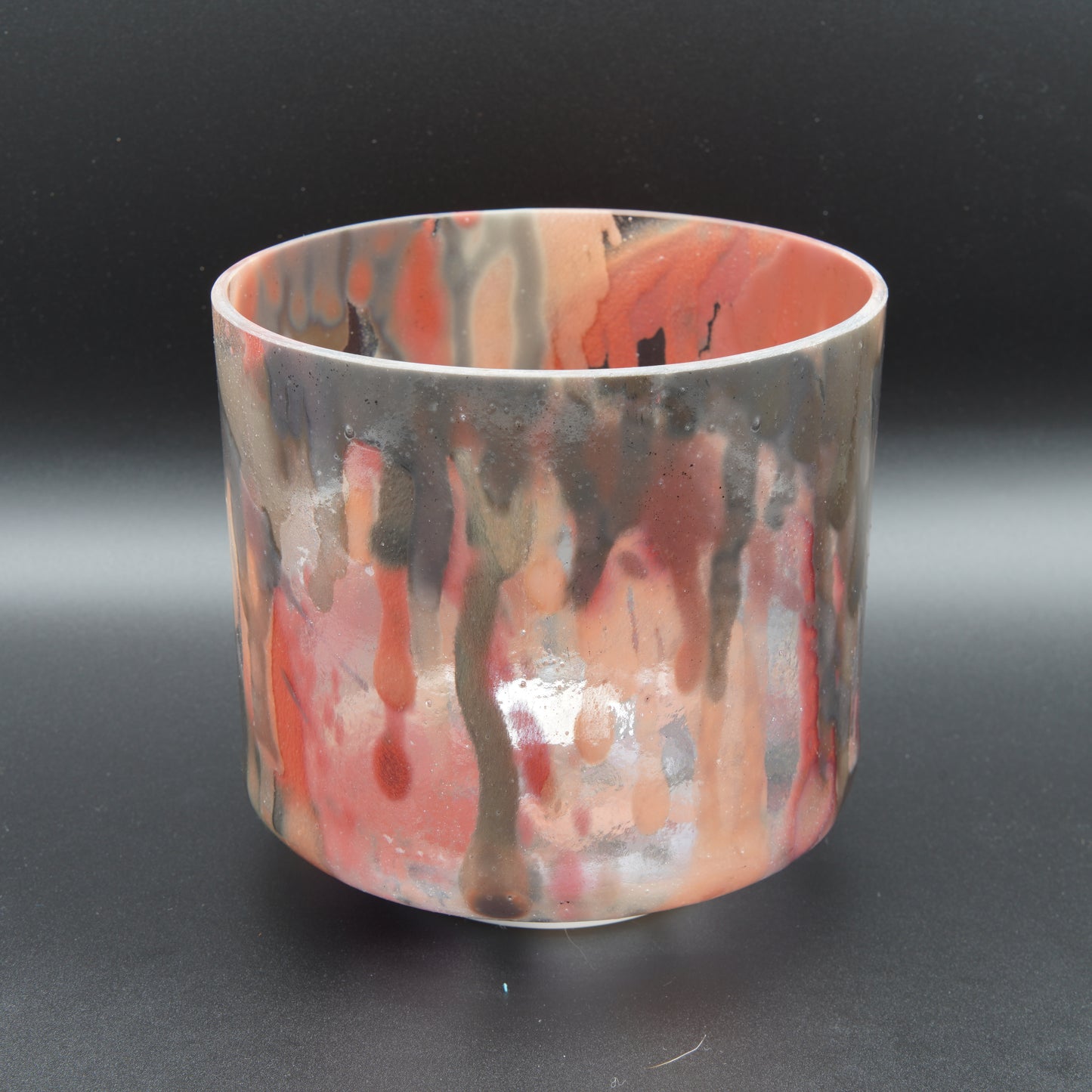 Crystal Tones 6" Super 7 Clear Quartz Crystal Singing Bowl (C+15)