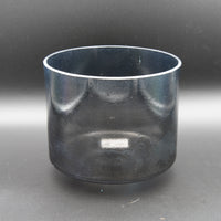 Crystal Tones 7" Shungite Clear Quartz Crystal Singing Bowl (A#+40)