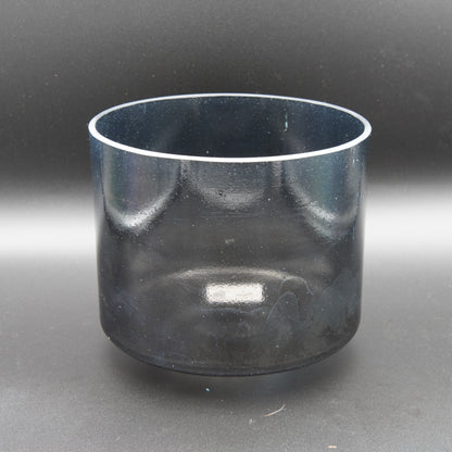 Crystal Tones 7" Shungite Clear Quartz Crystal Singing Bowl (A#+40)