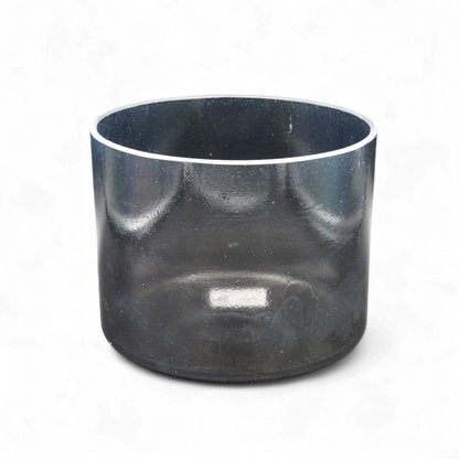 Crystal Tones 7" Shungite Clear Quartz Crystal Singing Bowl (A#+40)
