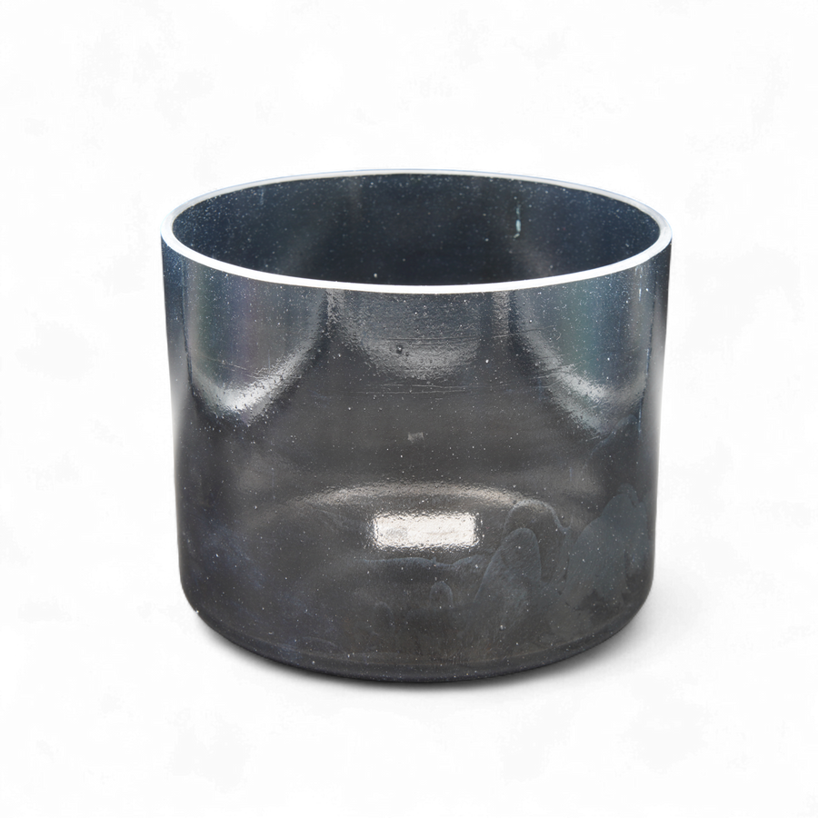 Crystal Tones 7" Shungite Clear Quartz Crystal Singing Bowl (A#4+40)