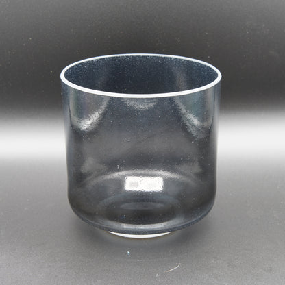 Crystal Tones 6" Shungite Clear Quartz Crystal Singing Bowl (B+20)
