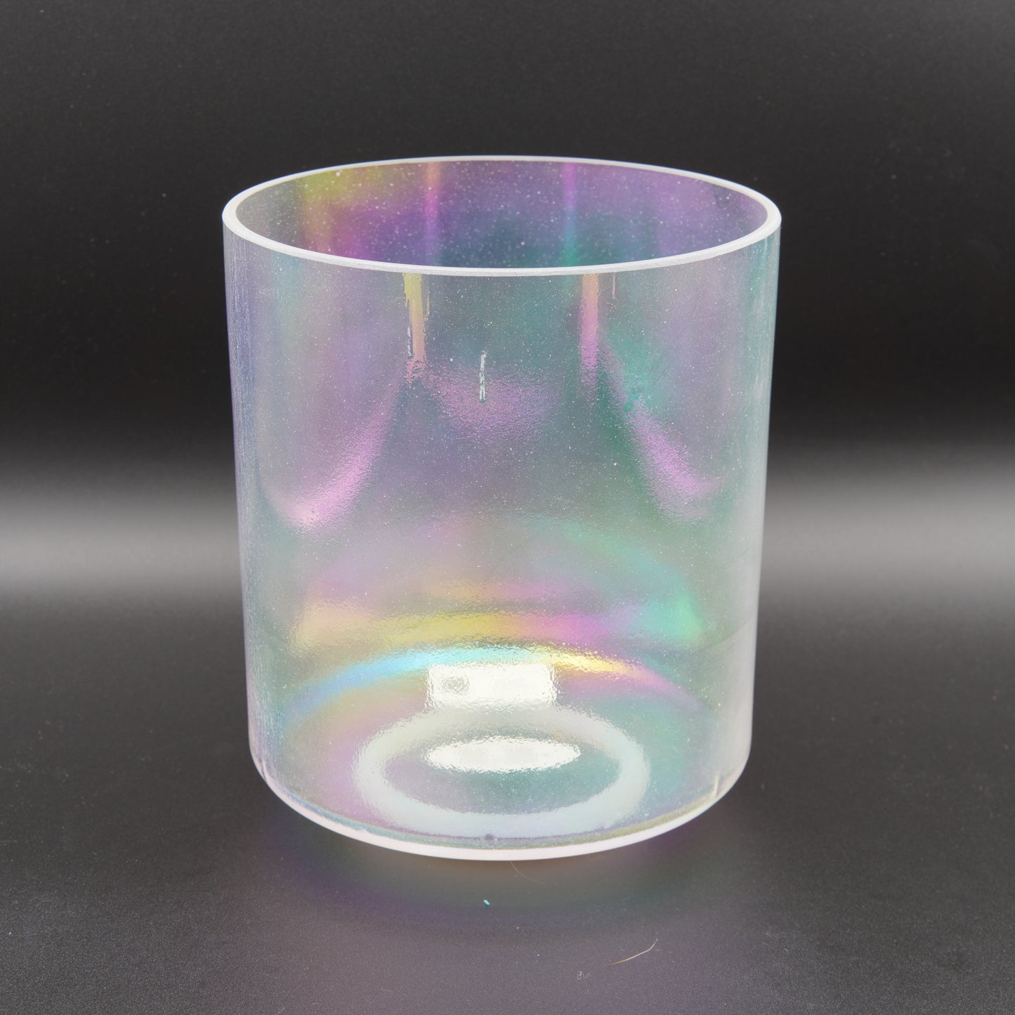 Crystal Tones 6" Platinum Clear Quartz Crystal Singing Bowl (C-30)