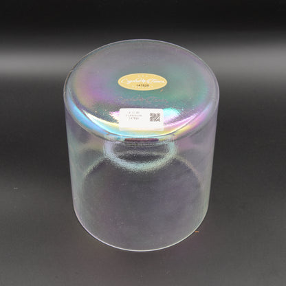 Crystal Tones 6" Platinum Clear Quartz Crystal Singing Bowl (C-30)
