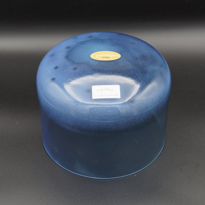 Crystal Tones 8" Indigo Clear Crystal Singing Bowl (F-45)