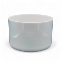 Crystal Tones 9" Ocean Gold Clear Quartz Crystal Singing Bowl (C#4+45)