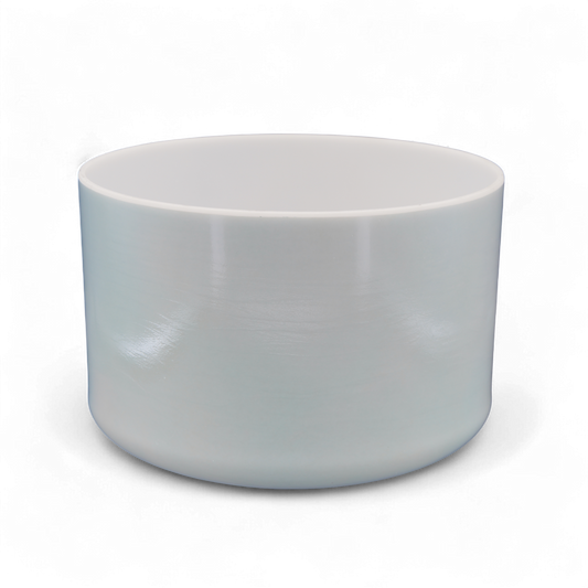 Crystal Tones 9" Ocean Gold Clear Quartz Crystal Singing Bowl (C#+45)