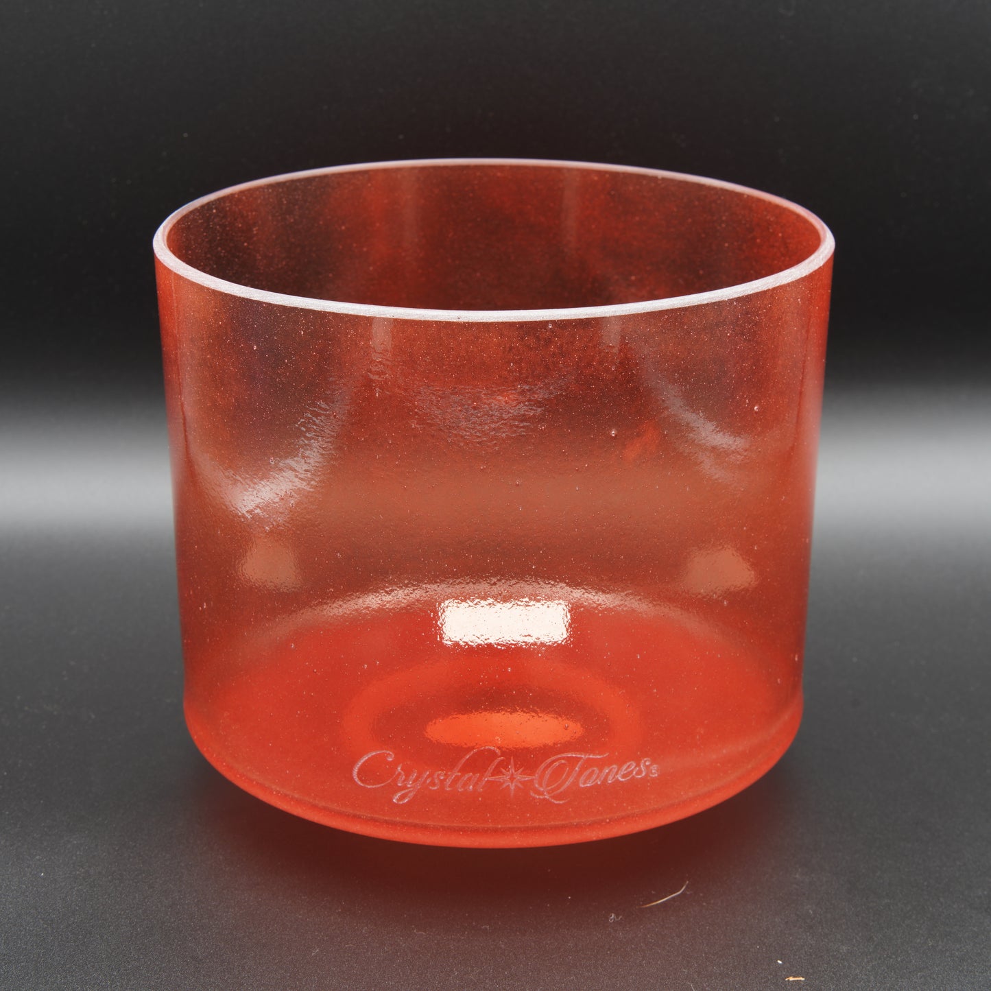 Crystal Tones 7" Rose Quartz Quartz Crystal Singing Bowl (G4-40)