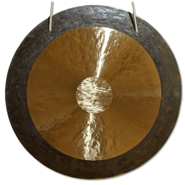 Horizon Gong by Raven Sounds, Handmade Bronze Wind Gong, Free Mallet - Raven Sounds