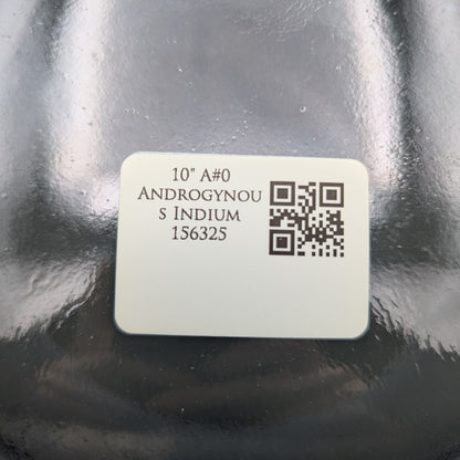 Crystal Tones 10" Androgynous Indium Quartz Crystal Singing Bowl (A#3+0)