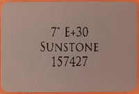Crystal Tones 7" Sunstone Singing Bowl (E4+30)