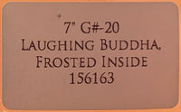 Crystal Tones 7" Laughing Buddha Singing Bowl (G#4-20)