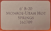 Crystal Tones 6" Monroe Utah Hot Springs Singing Bowl (B4-20)