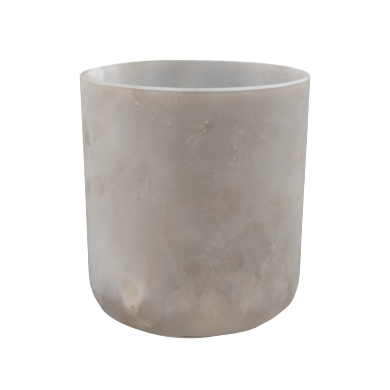 Crystal Tones 6" Charcoal Quartz Crystal Singing Bowl (F4+15)