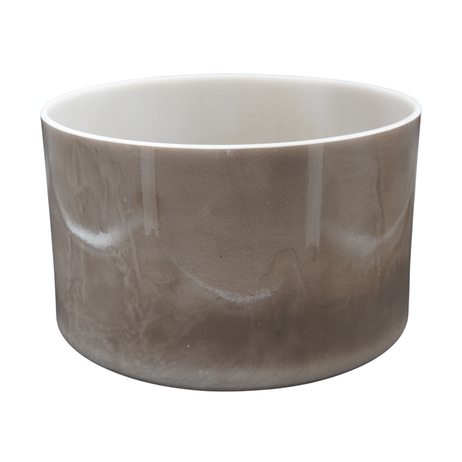 Crystal Tones 9" Charcoal Quartz Crystal Singing Bowl (D#4+30)