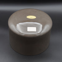 Crystal Tones 9" Charcoal Quartz Crystal Singing Bowl (D#4+30)