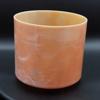 Crystal Tones 8" Monroe Utah Hot Springs Quartz Crystal Singing Bowl (C#4+40)