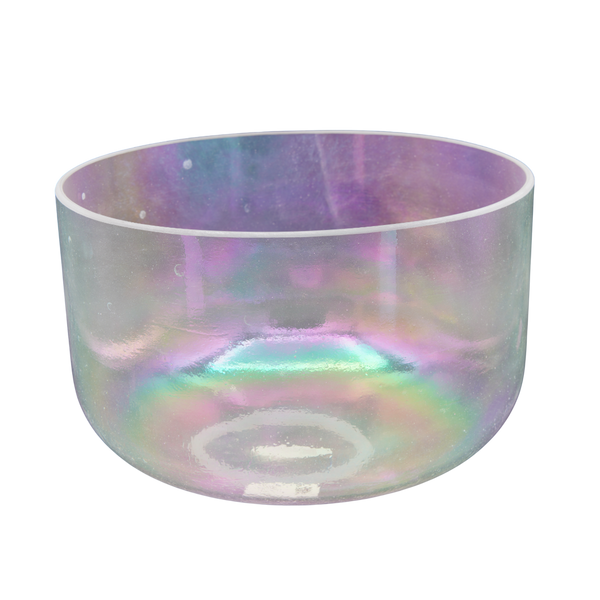 Crystal Tones 10" Platinum Quartz Crystal Singing Bowl (B3+0)