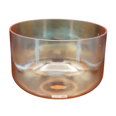 Crystal Tones 10" Grandmother Quartz Crystal Singing Bowl (A3+30)