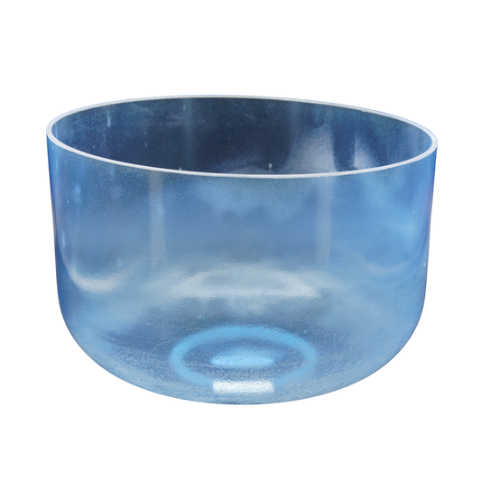 Crystal Tones 10" Indigo Quartz Crystal Singing Bowl (F#3+40)