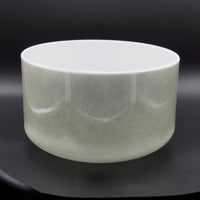Crystal Tones 9" Sage Forest Gold Quartz Crystal Singing Bowl (C#4-25)