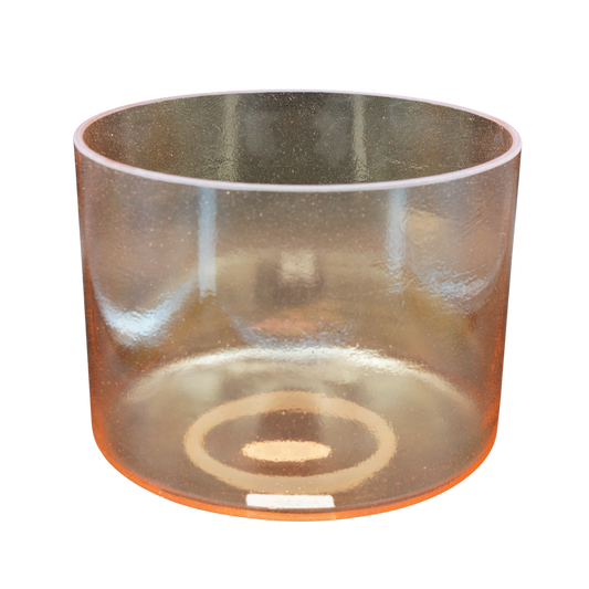 Crystal Tones 8" Grandmother Quartz Crystal Singing Bowl (E4+15)