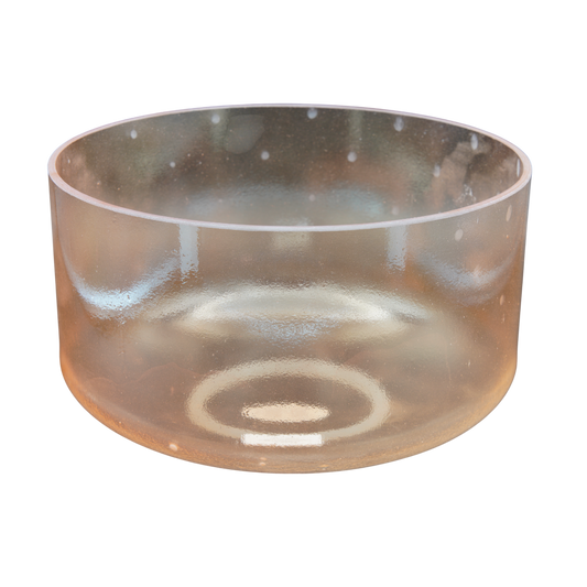 Crystal Tones 9" Grandmother Quartz Crystal Singing Bowl (D#4-20)