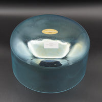 Crystal Tones 9" Aqua Aura Gold Quartz Crystal Singing Bowl (D4+25)