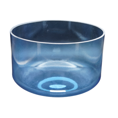 Crystal Tones 9" Indigo Quartz Crystal Singing Bowl (C#4-15)