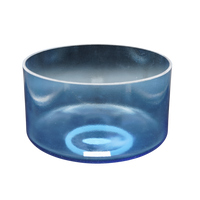 Crystal Tones 9" Indigo Quartz Crystal Singing Bowl (F#4-30)