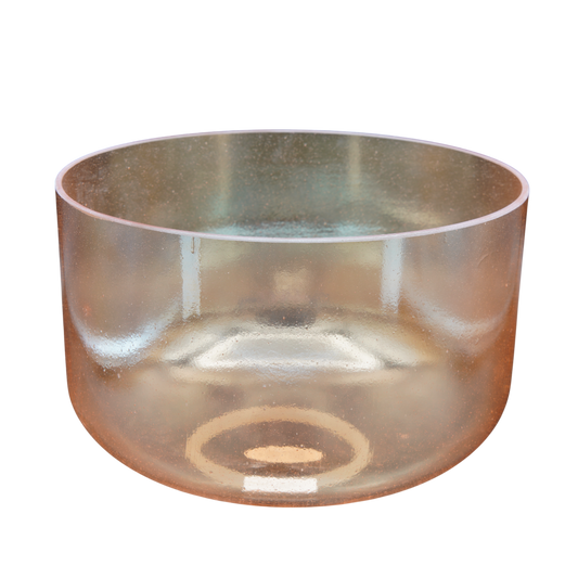 Crystal Tones 10" Grandmother Quartz Crystal Singing Bowl (G#3+20)